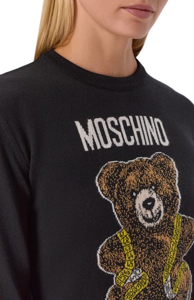 Шерстяной пуловер MOSCHINO, арт. V0934/5500, фото 5