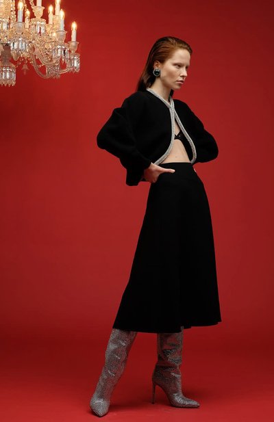 Бюстгальтер с мя�гкой чашкой SAINT LAURENT, арт. 676132/Y36DR, фото 4