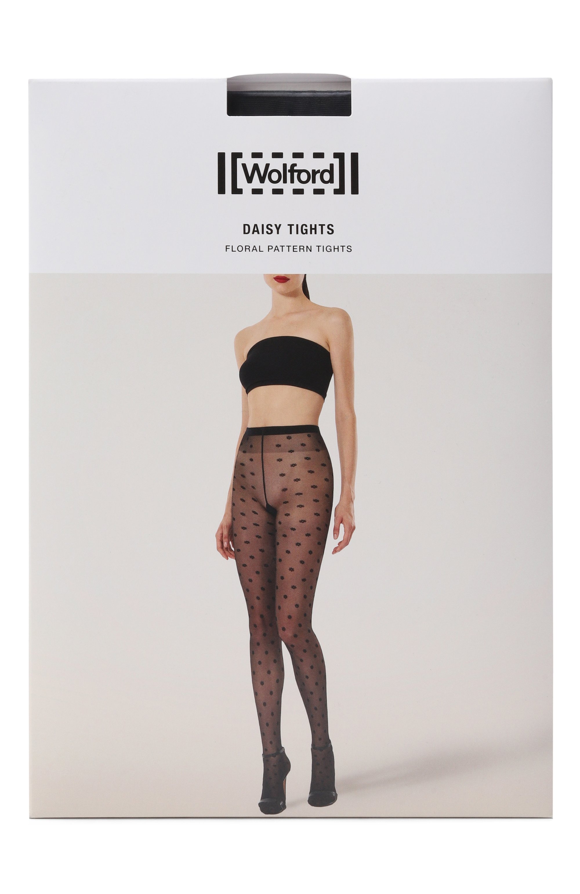 Колготки WOLFORD черного цвета по цене 7995 руб., арт. 17667, фото 1 Колготки WOLFORD, арт. 17667, фото 1