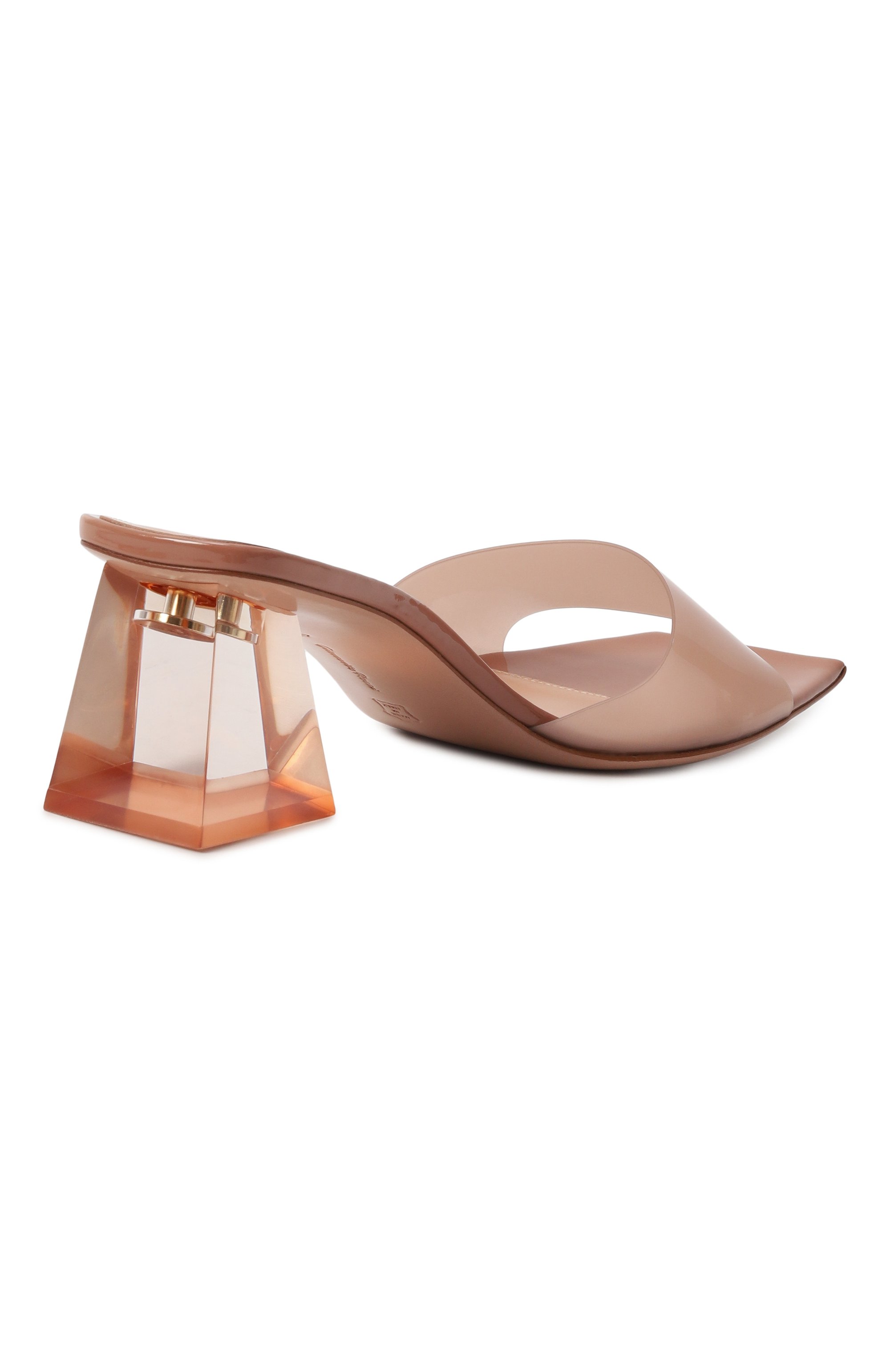 Мюли cosmic 55 GIANVITO ROSSI бежевого цвета по цене 99500 руб., арт. G11320.55PLE.GSVPRLP, фото 5 Мюли cosmic 55 GIANVITO ROSSI, арт. G11320.55PLE.GSVPRLP, фото 5