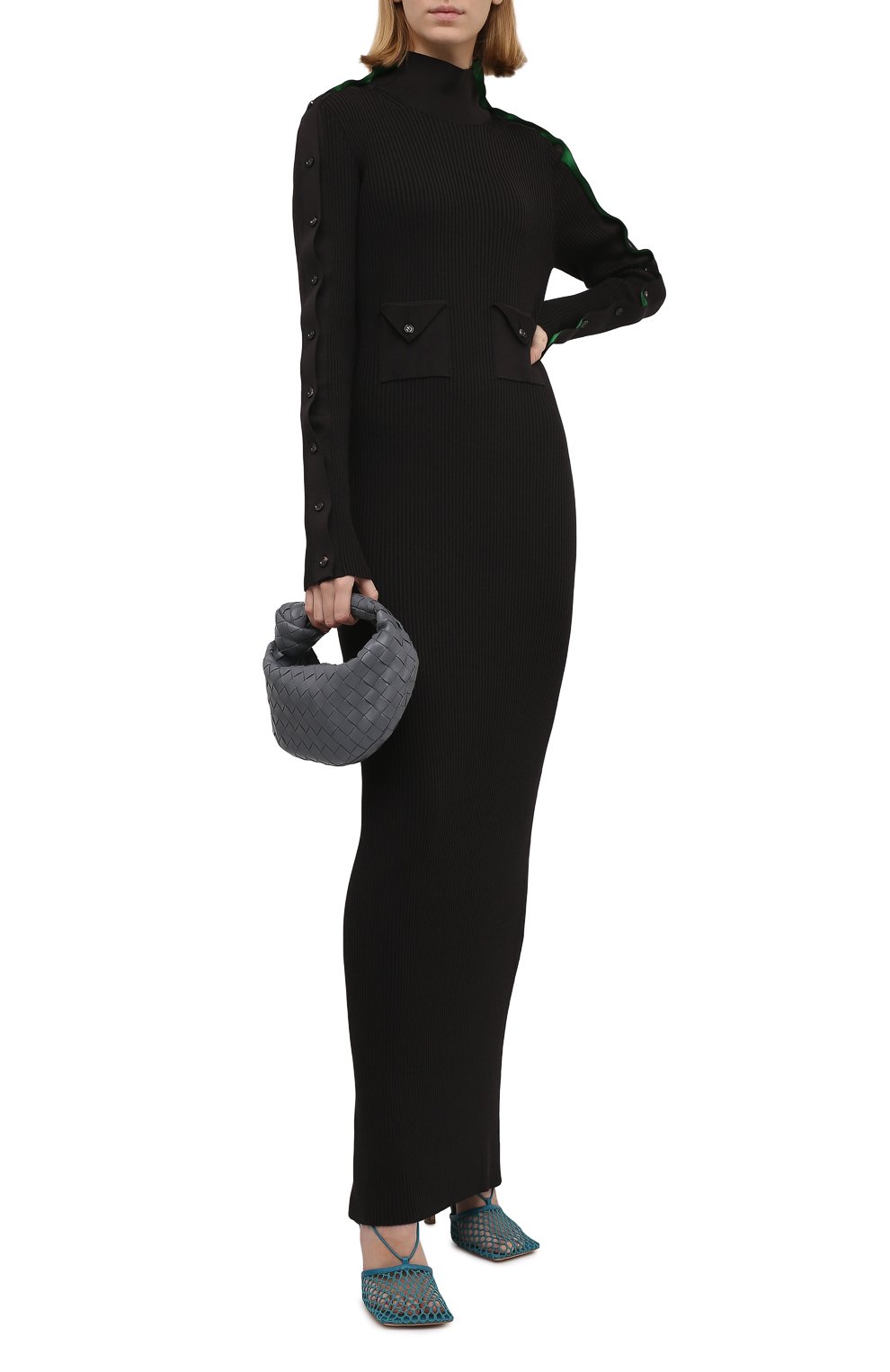 Шелковое платье BOTTEGA VENETA, арт. 664509/V0ZM0, фото 2