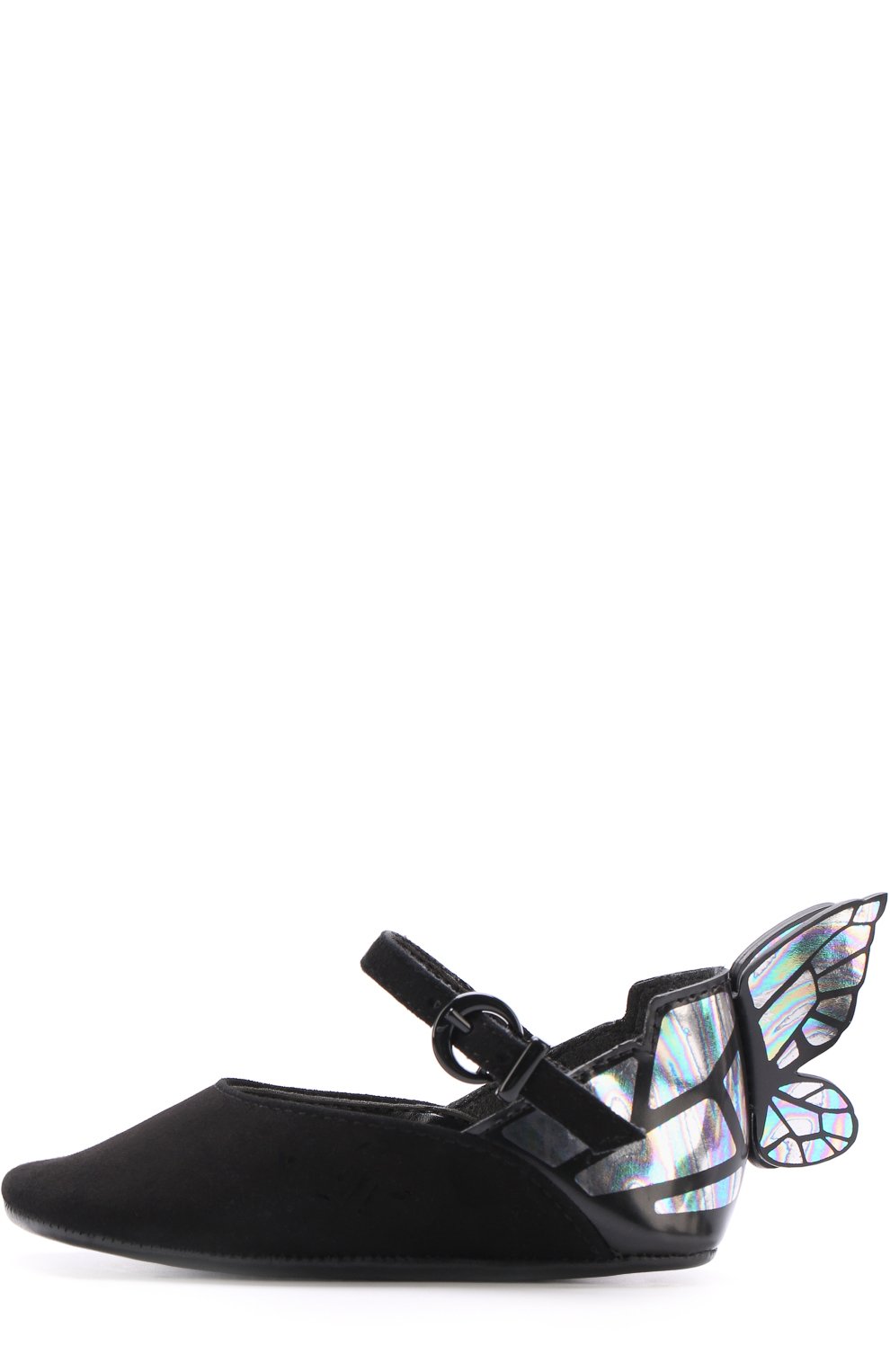 Замшевые туфли с аппликацией SOPHIA WEBSTER MINI, арт. MAW16015, фото 2