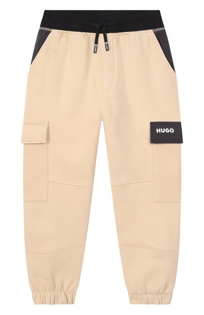 Хлопковые джоггеры HUGO, арт. G00477