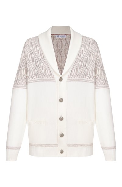 Мужской хлопковый кардиган BRUNELLO CUCINELLI, арт. M28709406