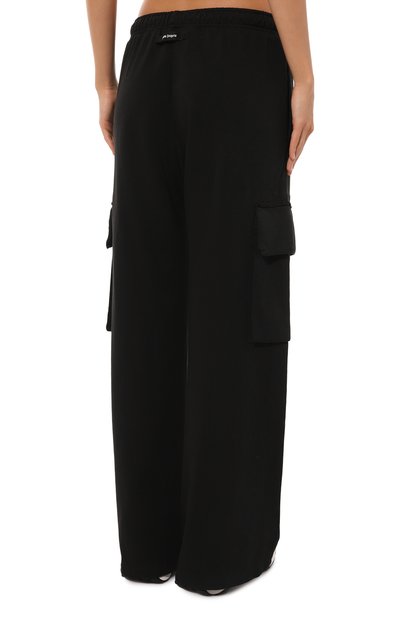 Хлопковые брюки-карго PALM ANGELS, арт. PWCF016F24FAB002, фото 4