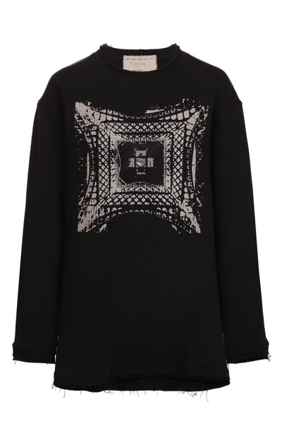 Женский хлопковый пуловер MIDGARD PARIS, арт. SR46CN-OS-BK