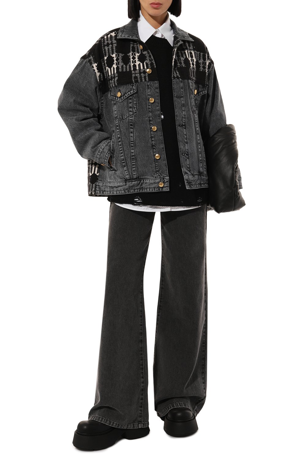 Джинсовая куртка PALM ANGELS, арт. PWYE038F24DEN001, фото 2