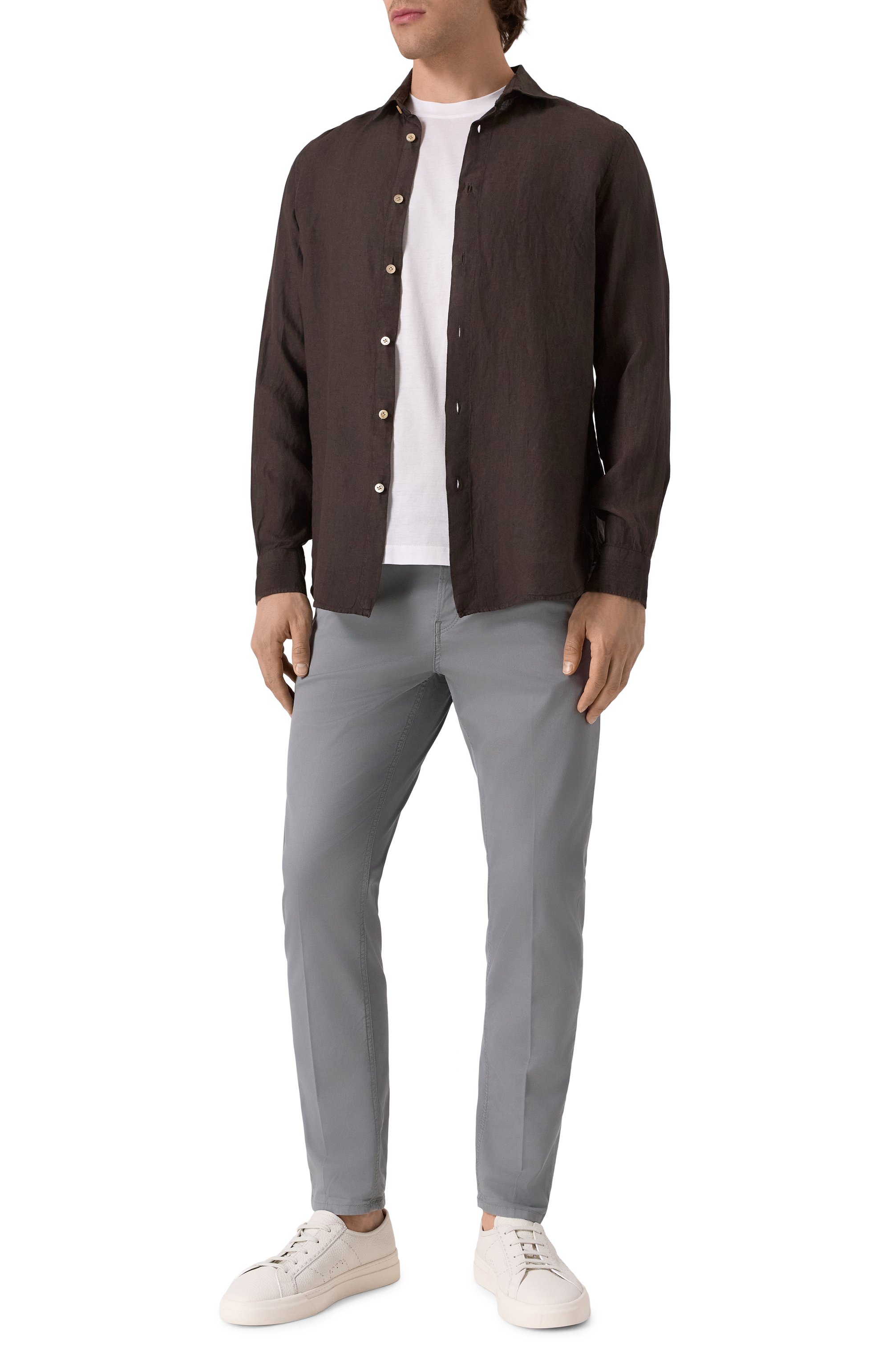 Льняная рубашка BOGLIOLI, арт. 610T/SB5854, фото 2