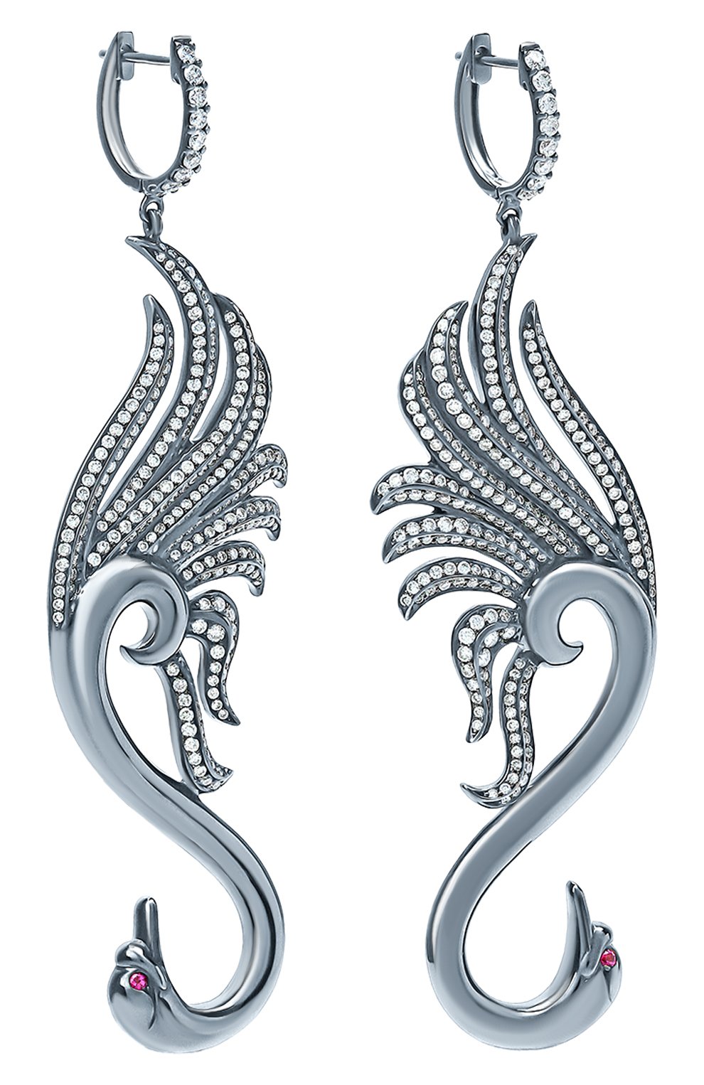 Серьги NIKOS KOULIS бесцветного цвета по цене 1846000 руб., арт. NE77078A, фото 1 Серьги NIKOS KOULIS, арт. NE77078A, фото 1