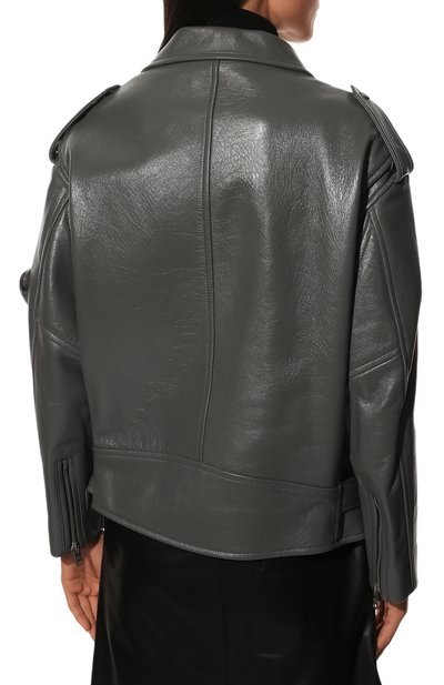 Кожаная куртка PRADA, арт. 58A081-1ZFE-F0K44, фото 4