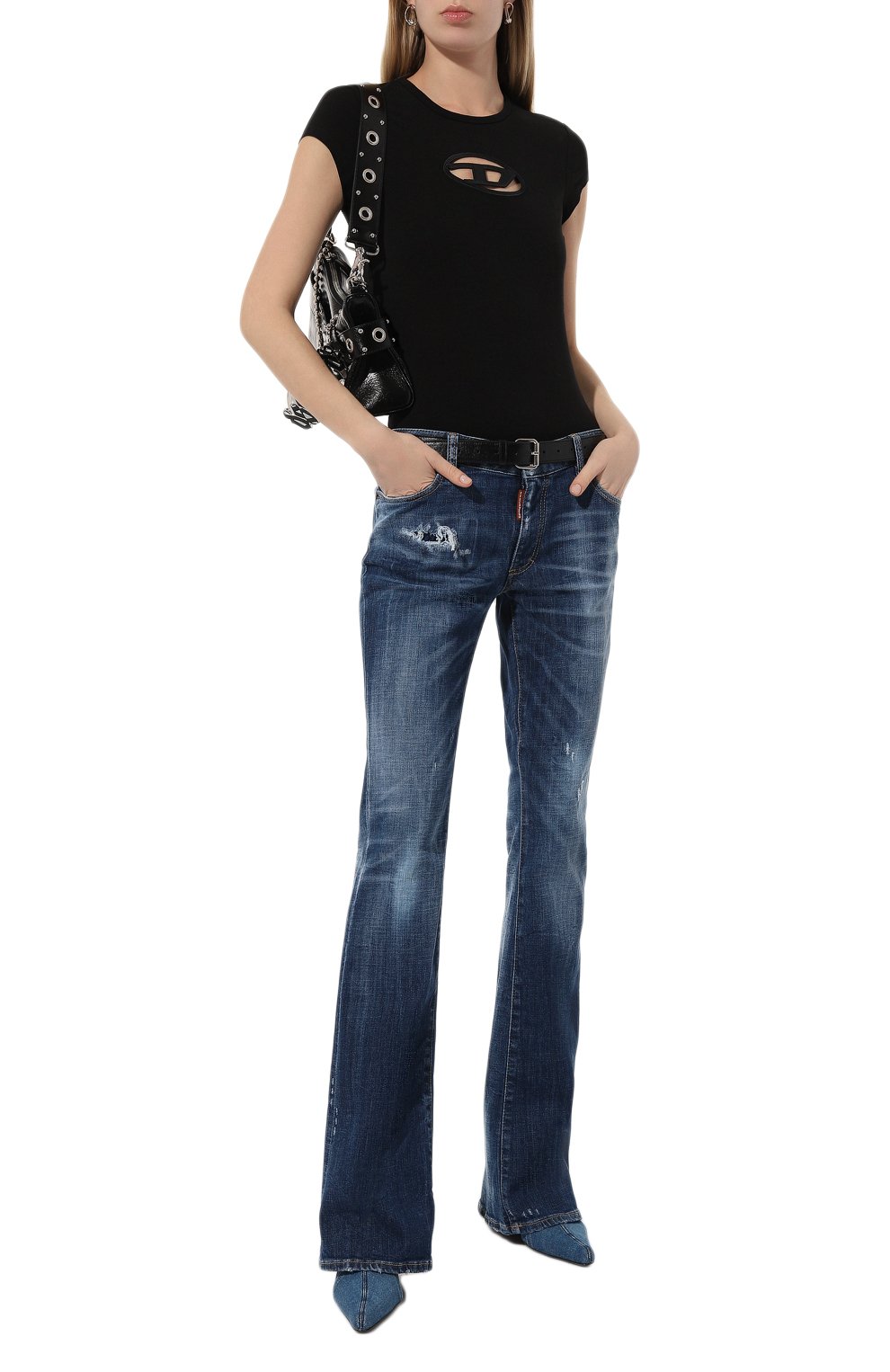 Хлопковый топ DIESEL, арт. A06268/0AFAA, фото 2