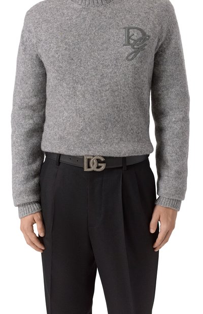 Двусторонний ремень DOLCE & GABBANA черного цвета по цене 85250 руб., арт. BC4942/AG651, фото 3 Двусторонний ремень DOLCE & GABBANA, арт. BC4942/AG651, фото 3