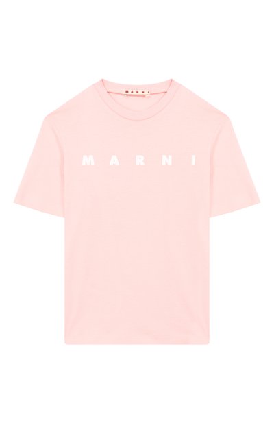Хлопковая футболка MARNI, арт. M01601/M00RF