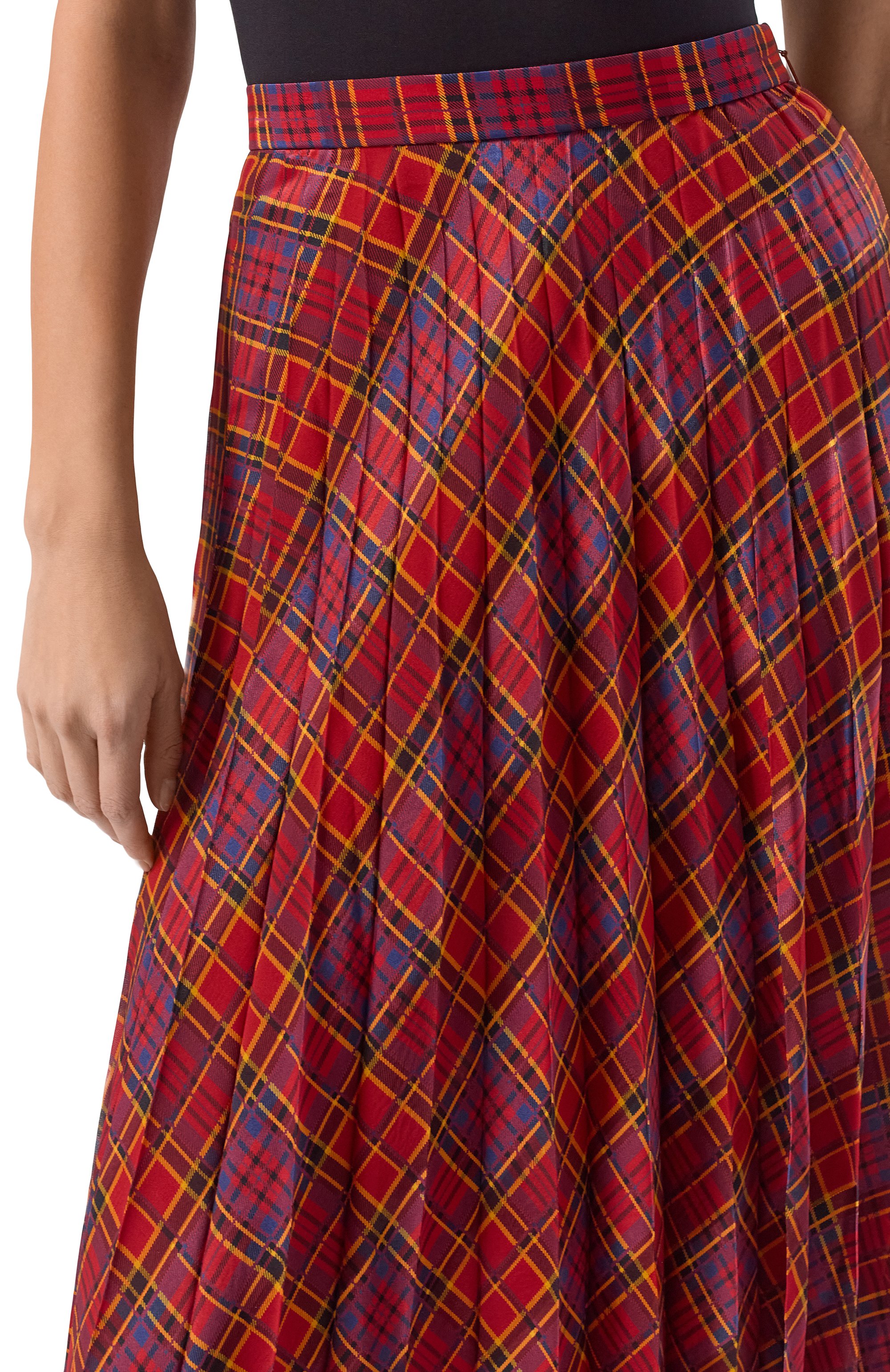 Шелковая юбка SAINT LAURENT, арт. 840529/Y3J29, фото 5