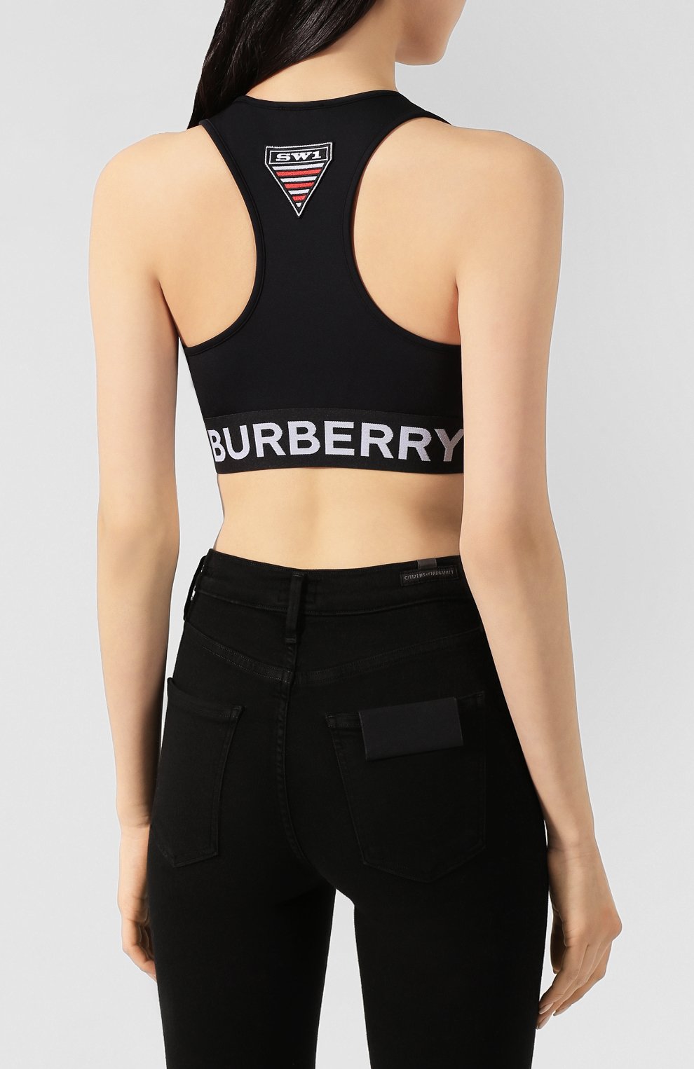 Топ BURBERRY черного цвета по цене 58100 руб., арт. 8024659, фото 4 Топ BURBERRY, арт. 8024659, фото 4