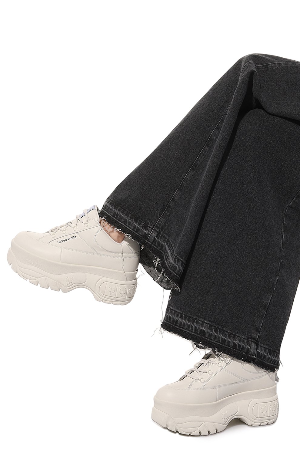 Замшевые кроссовки sporty NAKED WOLFE, арт. SP0RTY, фото 3