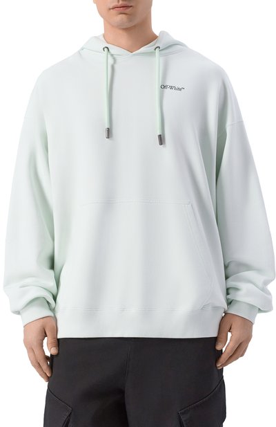 Хлопковое худи OFF-WHITE, арт. 0MBB085S26FLE00A, фото 3