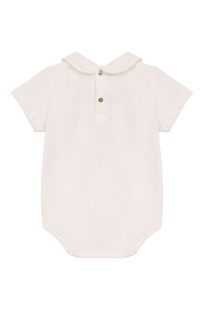 Комплект из боди и шорт BLUMARINE синего цвета по цене 12850 руб., арт. BNCD0080/CAB06, фото 3 Комплект из боди и шорт BLUMARINE, арт. BNCD0080/CAB06, фото 3