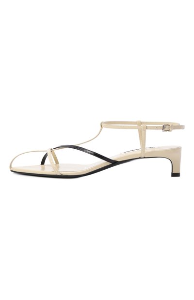 Кожаные босоножки JIL SANDER, арт. J15WP0129/P6422, фото 4