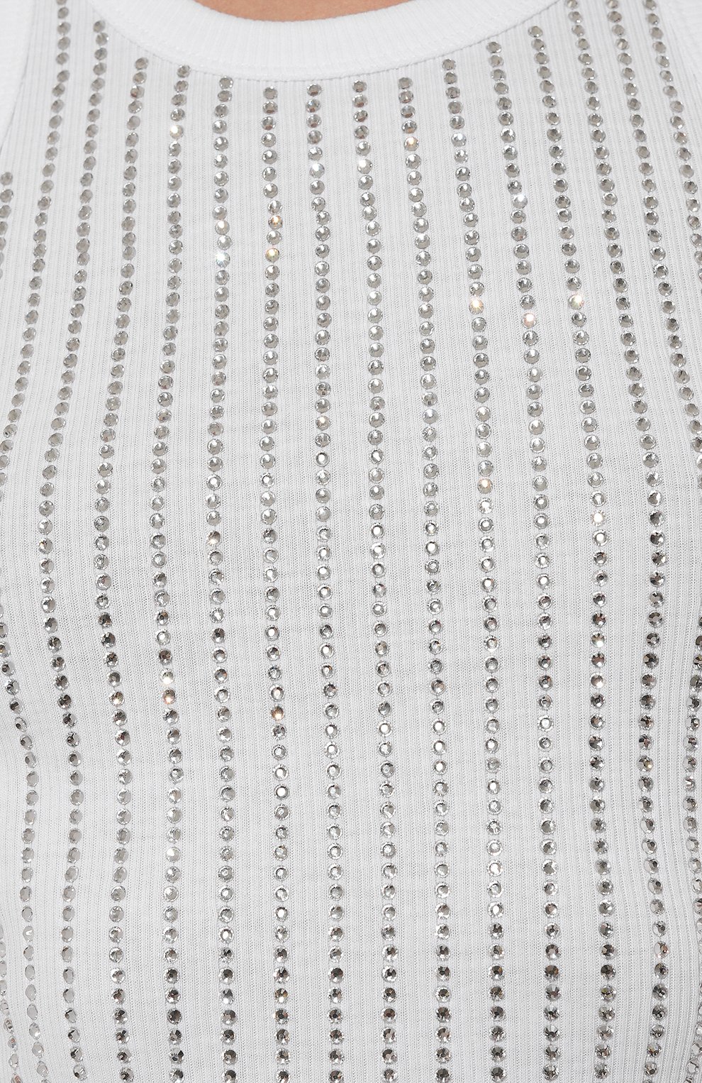 Хлопковый топ THE ATTICO, арт. 247WCT276, фото 5