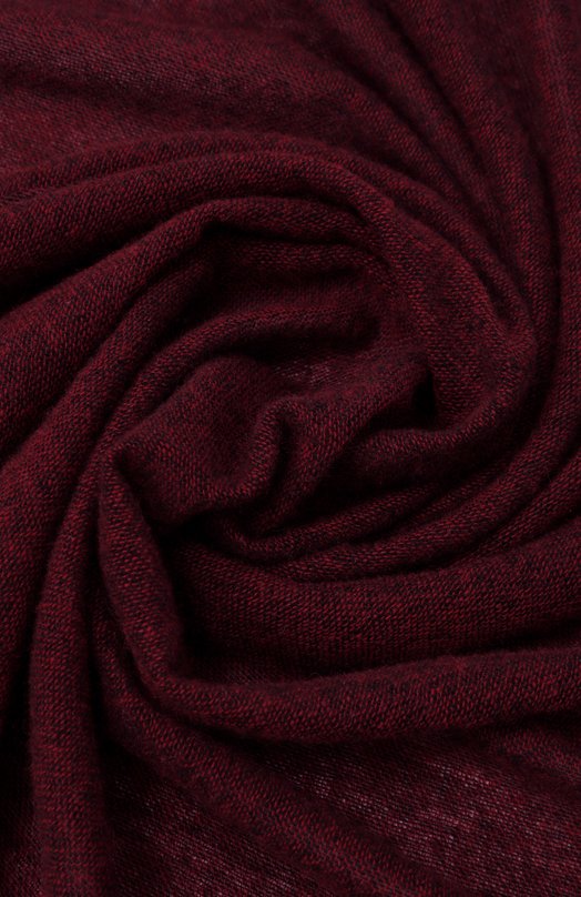 Кашемировый шарф Kiton USCIACK0255H09 Бордовый  USCIACK0255H09 Фото 4