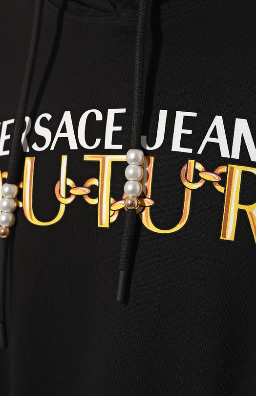 фото Хлопковое худи versace jeans couture