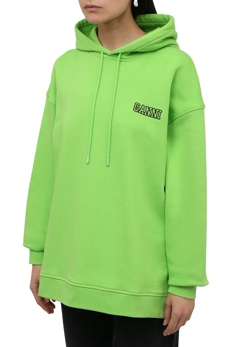 Хлопковое худи GANNI, арт. T2990, фото 3