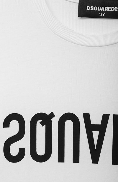 Хлопковая футболка DSQUARED2, арт. DQ0793-D002F, фото 3