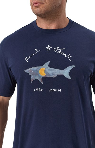 Хлопковая футболка PAUL&SHARK, арт. 25411089/3XL, фото 5