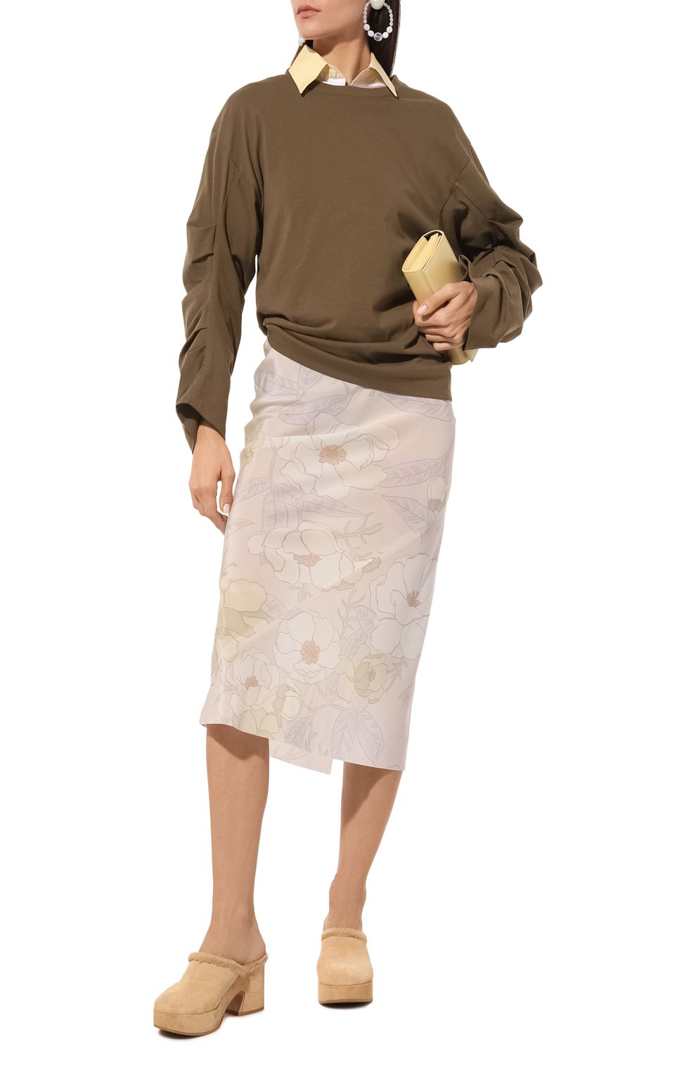 Хлопковый пуловер DRIES VAN NOTEN, арт. 242-011114-9603, фото 2