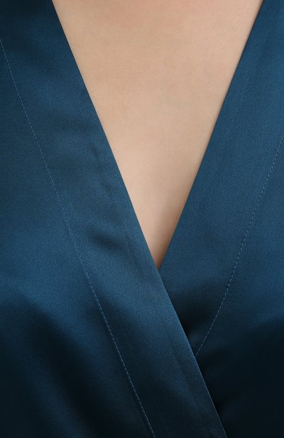 Шелковый халат LUNA DI SETA, арт. VLST08009, фото 5