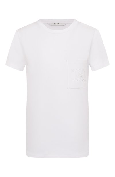 Женская хлопковая футболка MAX MARA, арт. PAPAIA