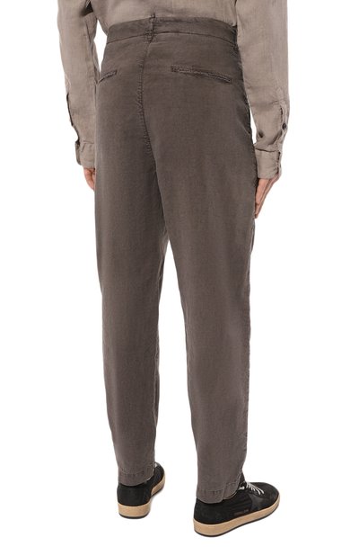 Брюки из шелка и льна HANNES ROETHER, арт. PA21PER.600, фото 4