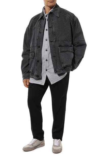 Рубашка VAN LAACK серого цвета по цене 33250 руб., арт. RET0-TFK/155045/3XL, фото 2 Рубашка VAN LAACK, арт. RET0-TFK/155045/3XL, фото 2