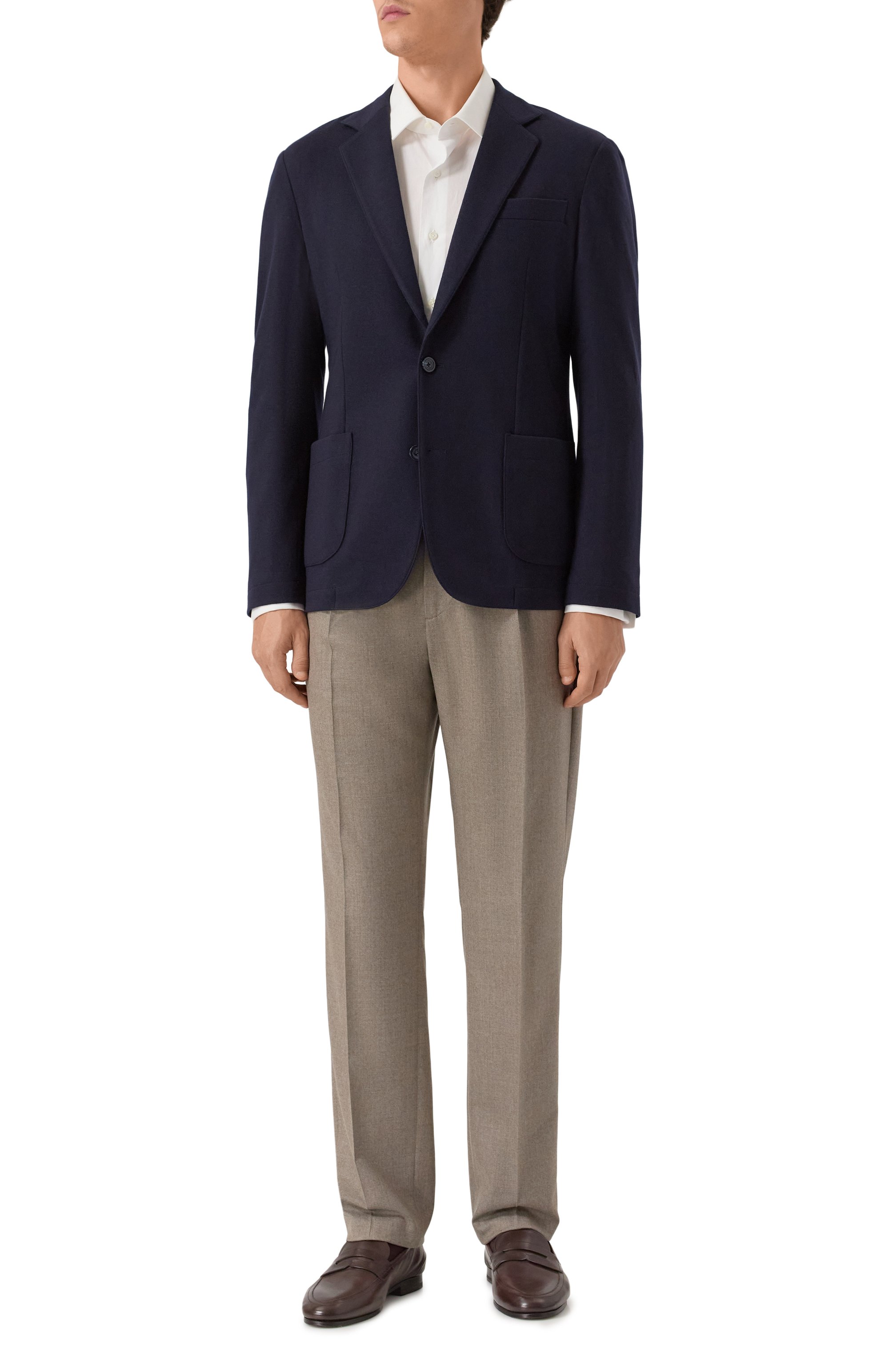 Пиджак из шерсти и кашемира MARCO PESCAROLO, арт. AP0LL0/52Y11/46-58, фото 3