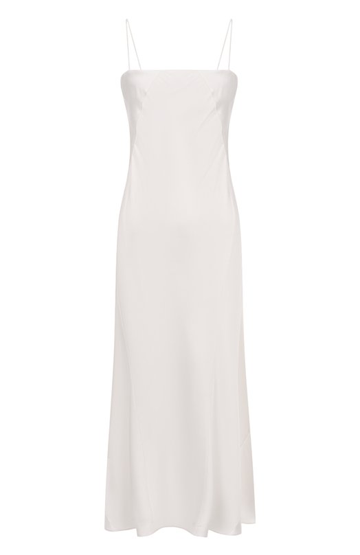 Атласное платье Giorgio Armani GW002328/TE10101 Белый GW002328/TE10101