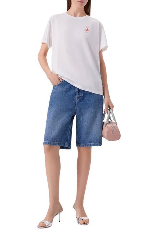 Джинсовые шорты Diesel A14051/0ADBW Синий  A14051/0ADBW Фото 2