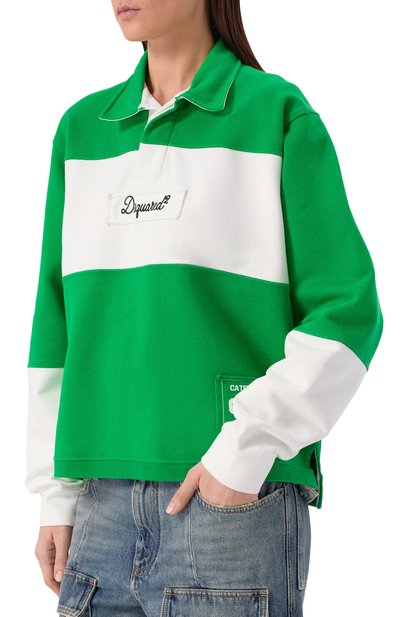 Хлопковое поло DSQUARED2, арт. S75GU0632/D25028, фото 3