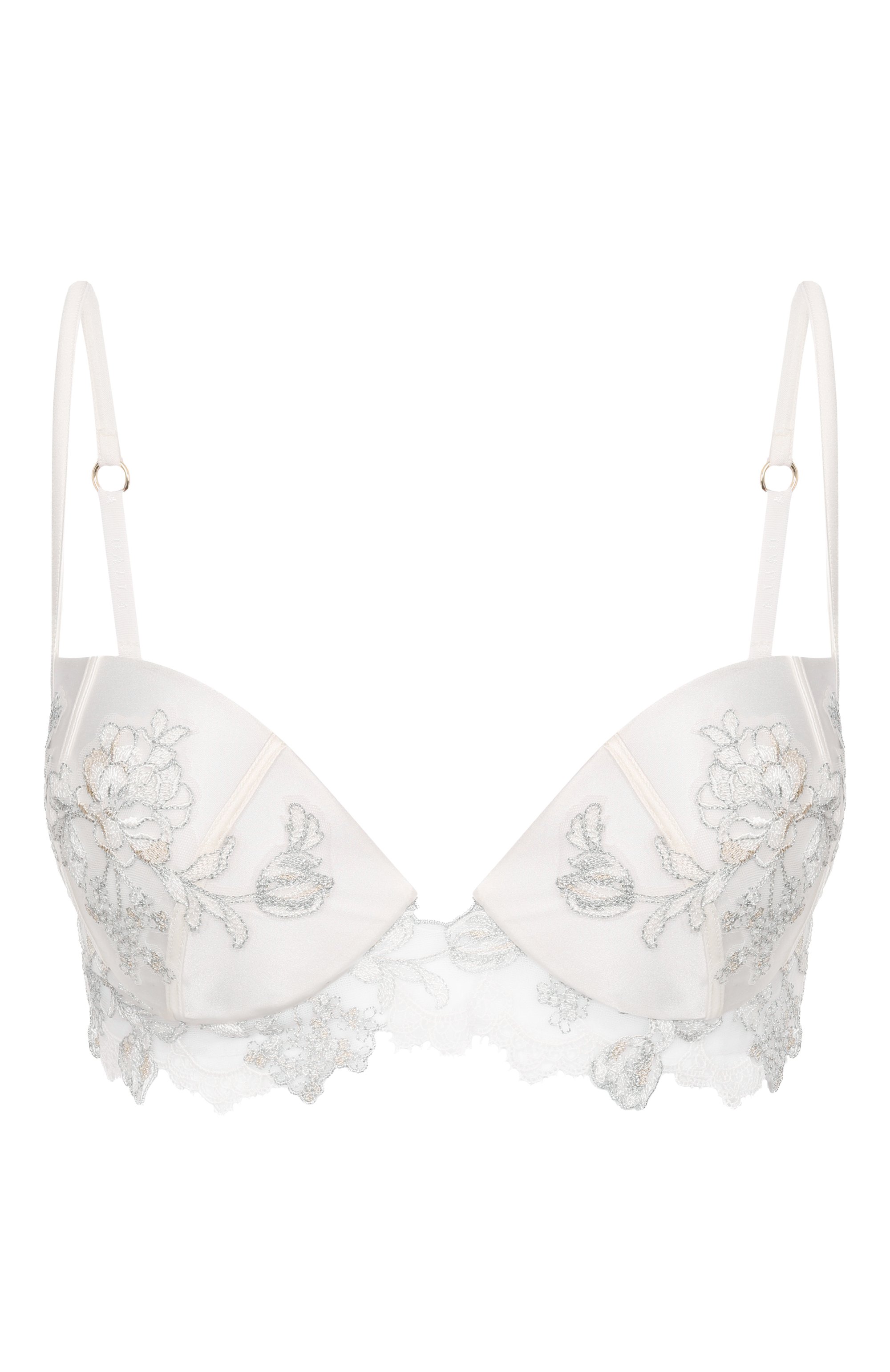 Шелковый бюстгальтер с чашкой пуш-ап C.ALLA, арт. CA0101 RE, фото 1