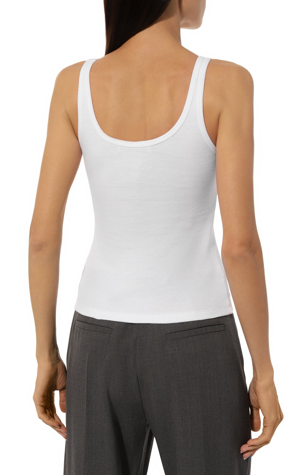 Хлопковая майка VALENTINO, арт. 5B3MC01U8PJ, фото 4