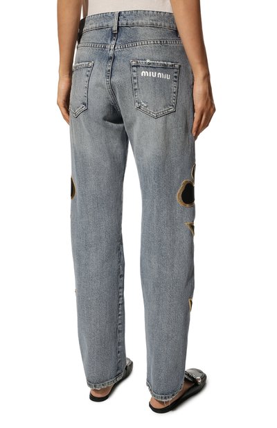 Джинсы MIU MIU, арт. GWP431-10RI-F0013, фото 4