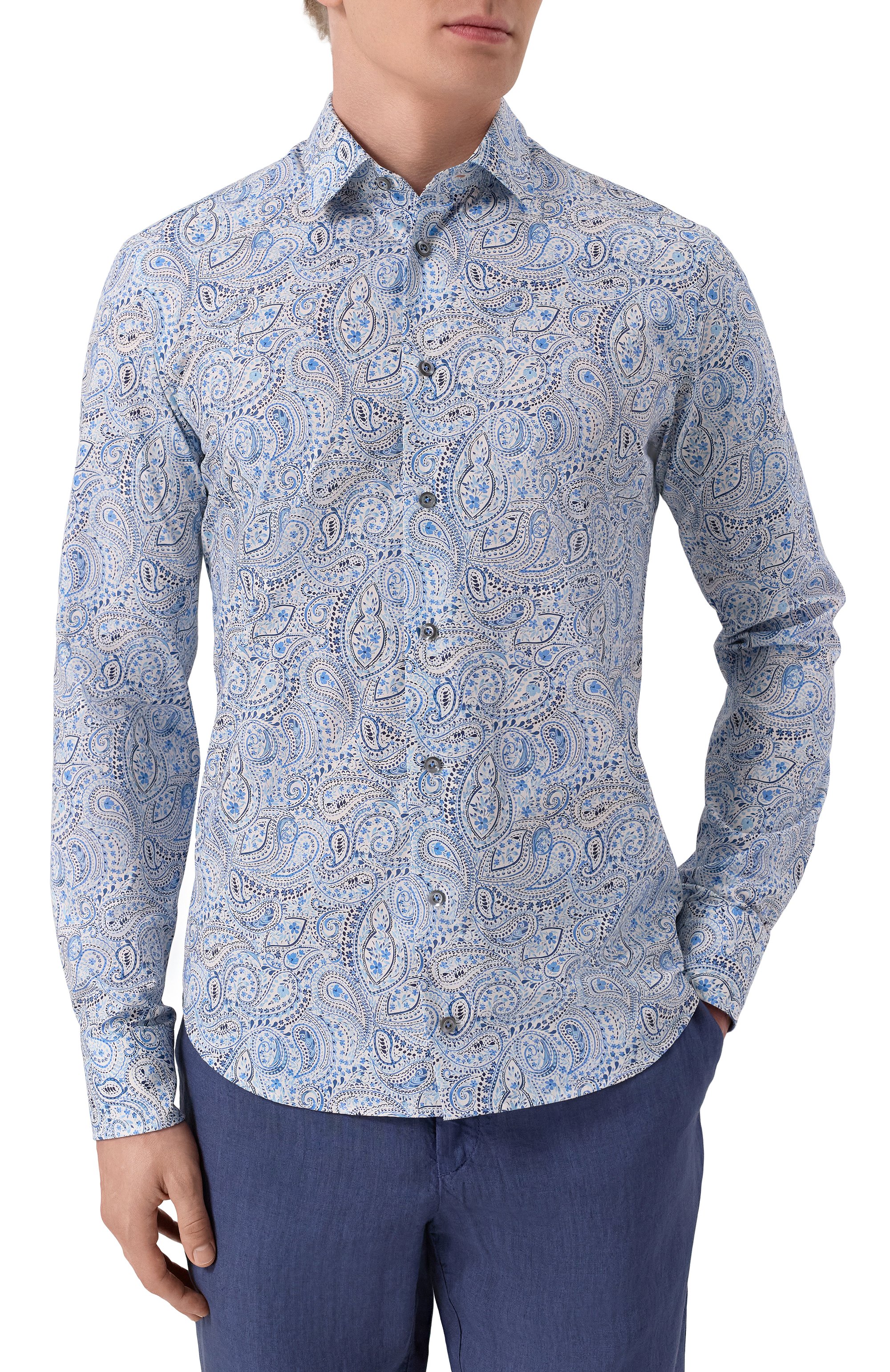 Хлопковая рубашка VAN LAACK, арт. VL-RETIN-SF25/172096, фото 3