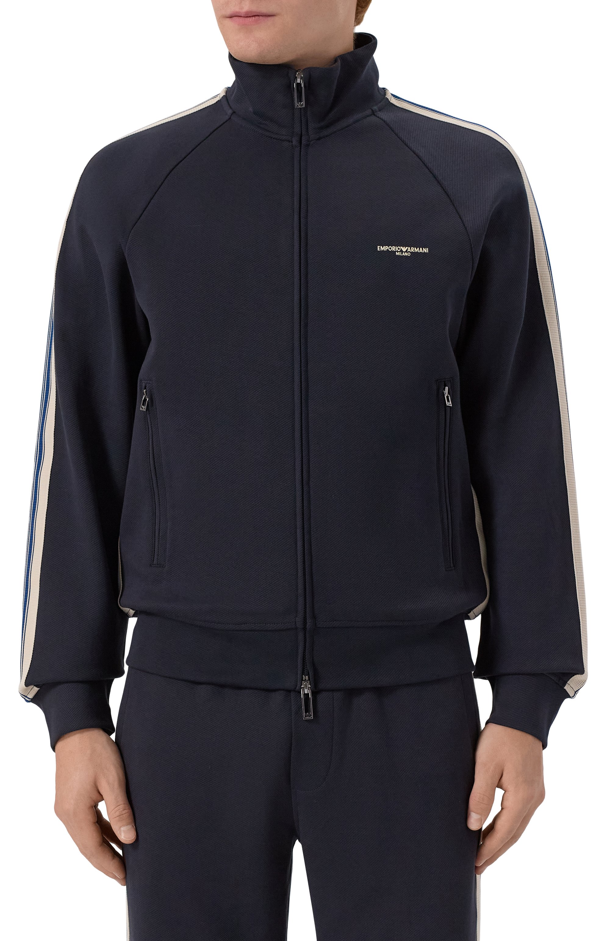 Хлопковая толстовка EMPORIO ARMANI, арт. EM002872/AF13488, фото 3