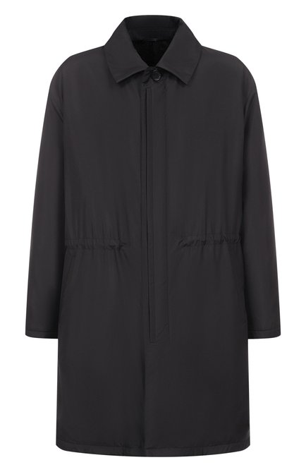 Мужская шелковое пальто с подкладкой из норки MVST, арт. M25.1PM.C002H-V BS/F020+MINK