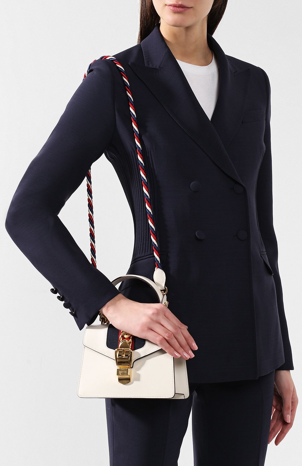 Сумка sylvie mini GUCCI, арт. 470270/D4ZAG, фото 5