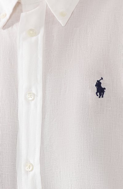 Льняная рубашка POLO RALPH LAUREN, арт. 211780673, фото 5