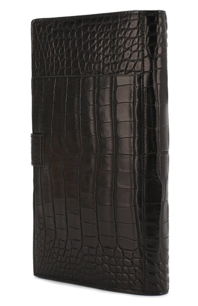 Портмоне из кожи аллигатора ZILLI черного цвета по цене 1035000 руб., арт. MJL-0WT01-10100/0001/AMIS, фото 2 Портмоне из кожи аллигатора ZILLI, арт. MJL-0WT01-10100/0001/AMIS, фото 2