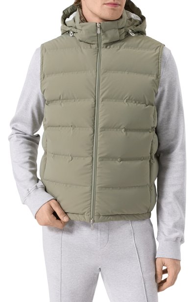 Пуховый жилет BRUNELLO CUCINELLI, арт. MM4911995, фото 3