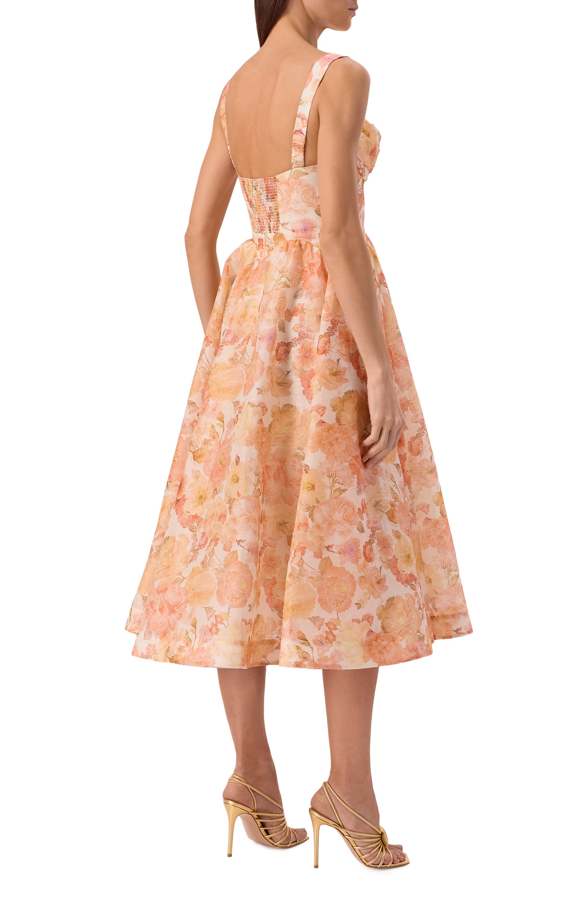 Платье изо льна и шелка ZIMMERMANN, арт. 6847DC261, фото 3