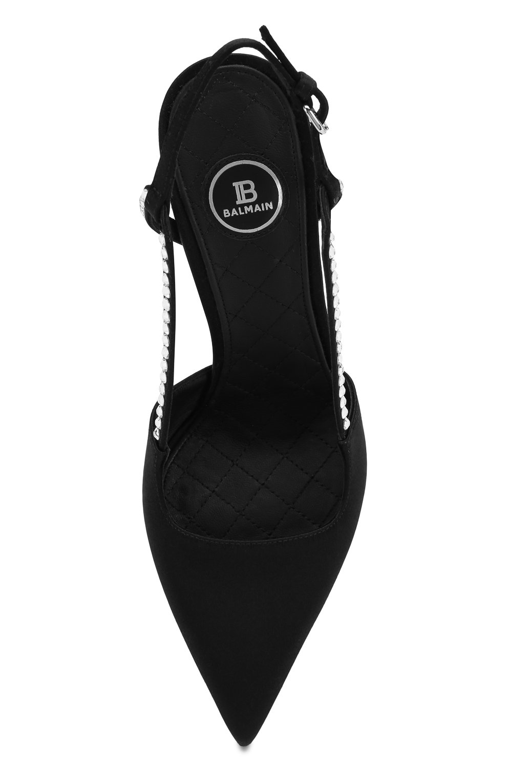 Текстильные туфли BALMAIN, арт. SN1C147/TRAS, фото 5